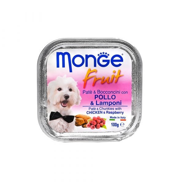 Monge Fruit – Pate and Chunkies With Chicken & Raspberry
