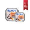 Dog Food Combo Offer Monge Fruit-Pate and Chunkies with Duck and Orange-BUY 11 AND GET 1 FREE(100g Each)