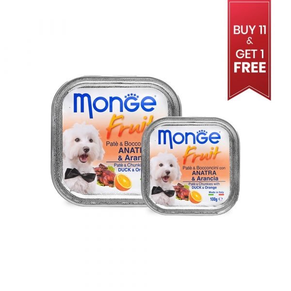 Monge Fruit - Pate and Chunkies with Duck and Orange