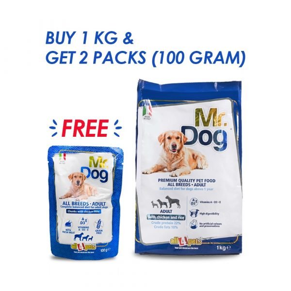 Dog Food Combo MR DOG ALL BREEDS