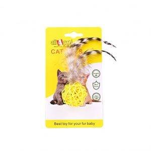 Cat Toys-With-Feathers