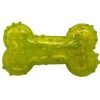 All4pets Rubber Toy For Pets Bone Shape(Colour May Vary)