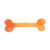 All4pets Rubber Toy For Pets Bone Shape(Colour May Vary)