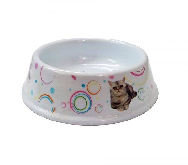 All4pets Plastic Pet Bowl-M(11 cm