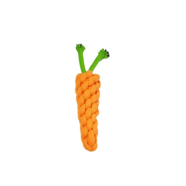 Rope Toy Carrot