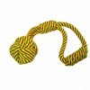 All4pets Rope Handle Ball With Knot 13 Toy For Dogs