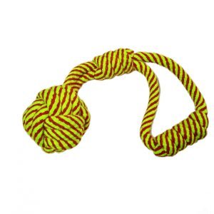 Rope Handle Ball Toy