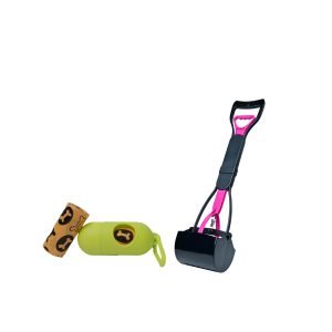 Scoop 'n Dispose Set: Pet Scooper & Garbage Bags – Your Pet Cleanup Solution!